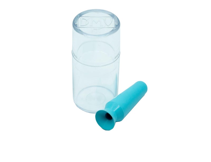 DMV DMV Scleral Cup Large Contact Lens Handler - Inserts Scleral Contact Lenses and Prosthetic Eyes (Ventless) - Pack of 3 Light Blue  - Image 2