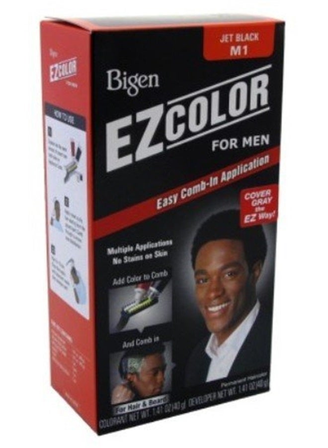 Bigen Ez Color For Men Jet Black Kit (2 Pack) - Image 2
