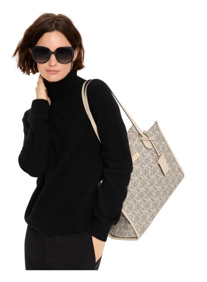 Kate Spade Spade Flower Coated Canvas Large Market Tote