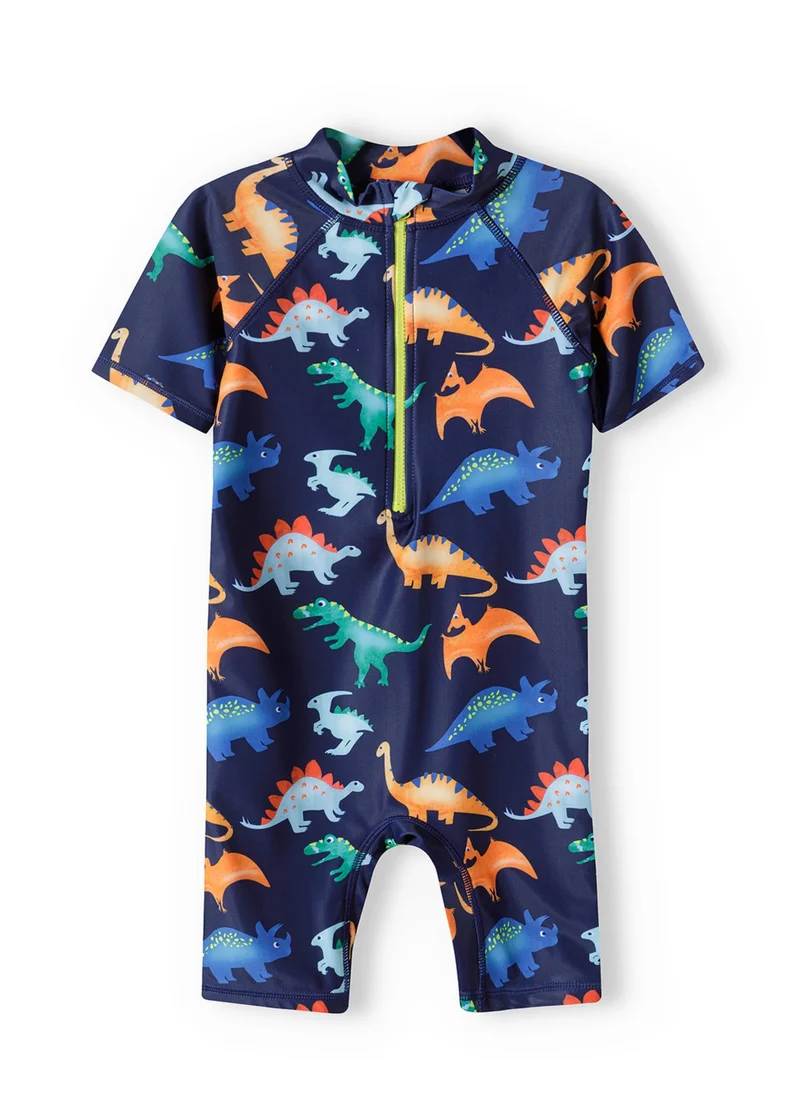مينوتي Kids Boys  All In One Rash Suit And Hat Set