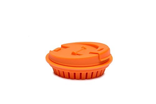 Jarware Fruit Infusion Lid for Wide Mouth Mason Jars, Orange - Image 3