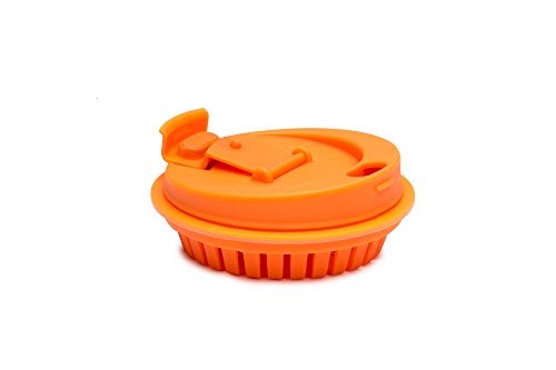 Jarware Fruit Infusion Lid for Wide Mouth Mason Jars, Orange - Image 2