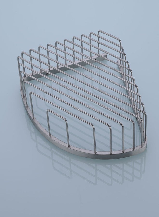 orhemus 304 Stainless Steel Shower Caddy Corner Basket Shelf Bathroom Organizer Wall Mounted Storage, Brushed Nickel - Image 3