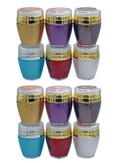 Gawaher Makhmaria Touch Of Silk To perfume The Body And Hair Consisting Of 12 Pieces With Different Scents 