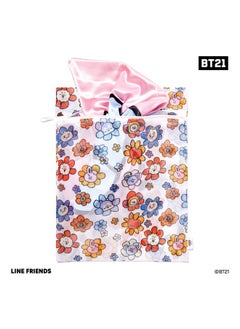 Kitsch Kitsch x BT21 Wash Bags - Funky Floral Print, Zipper Closure & Elastic Cover for Damage-Free Wash Cycle, Includes Two Sizes for All Laundry Needs - Brighten Up Your Laundry Day - 2pc Set  - Image 3