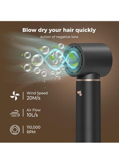 General Air Styler, Hair Dryer Brush, Ion Hair Dryer, Straightening Brush, Quick Drying Styler, Volumizer, Hair Dryer Curler, Automatic Curling Iron  - Image 5