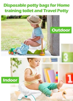 Generic 30 Disposable Potty Bags, Potty Liners Compatible with OXO Tot 2-in-1 Go Potty, Potty Refill Bags for Toddler Toilet, Universal Potty Training Bags Fit Most Potty Chairs, Seats, Portable Travel Toilet  - Image 5