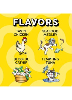 Temptations Classic Crunchy And Soft Cat Treats Feline Favorites Variety Pack, 3 Oz. Pouches, Pack Of 6  - Image 3