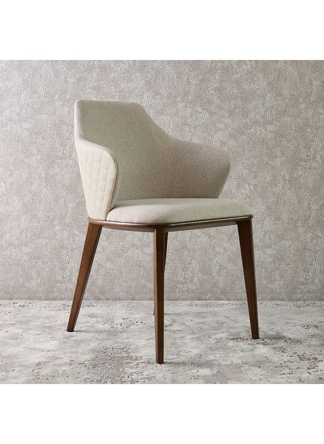 AL HUZAIFA FURNITURE Andes Dining Chair Walnut Legs  - Image 2