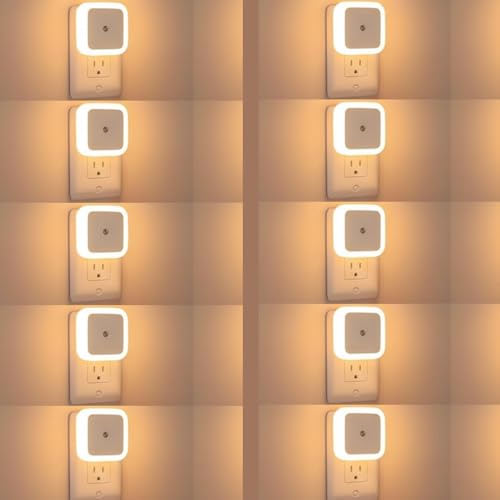 One94Store Smart Motion Sensor LED Light Bulb with Automatic On/Off and Dimmable Warm White Glow, Energy Efficient 7W LED Bulb for Home, Stairs, Kitchen, Bathroom, Wardrobe Lighting - (Pack of 10) - Image 1