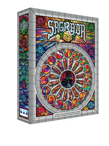 Floodgate Games Sagrada Board Game Family Game for Kids and Adults Dice Drafting and Placement Strategy Game Ages 10 1 to 4 Players by Floodgate Games - Image 1