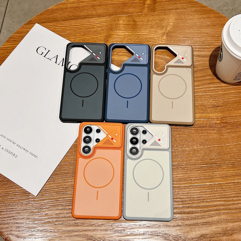 FG Samsung S25 Ultra & S26 Magnetic Case - TPU Skin Feel, Shockproof, Anti-Fingerprint - Image 2