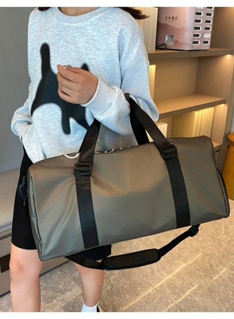 Large Capacity Unisex Sports Gym Travel  Duffle Bag with Shoulder Strap