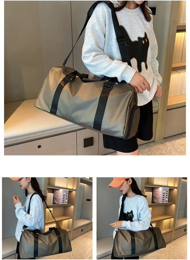 Mei Stylish Large Capacity Unisex Sports Gym Travel  Duffle Bag with Shoulder Strap  - Image 4