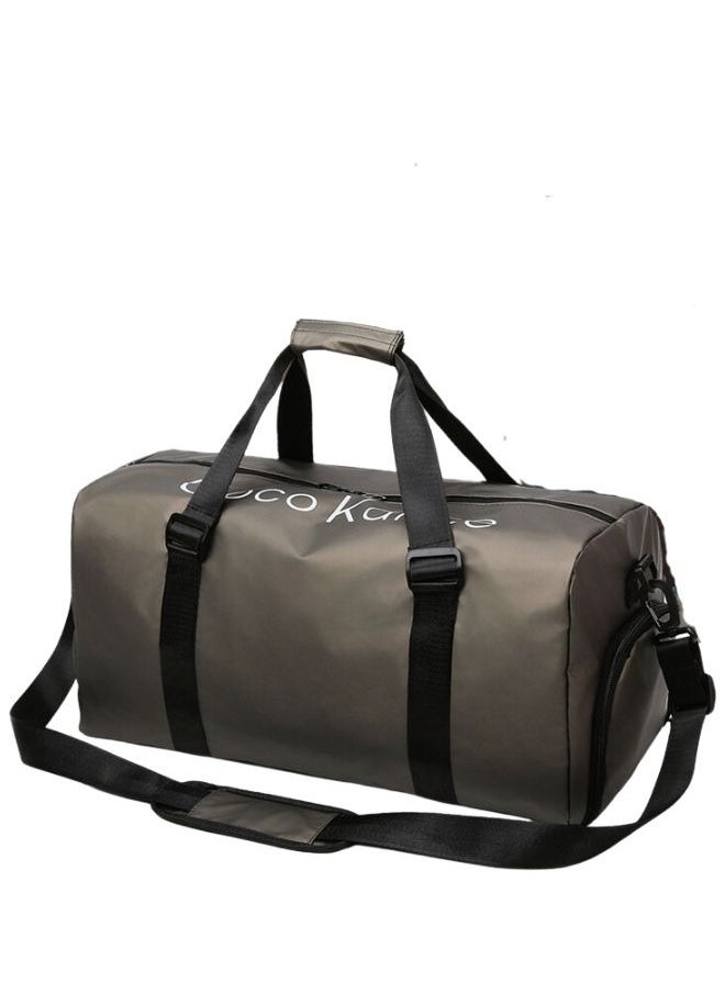 Mei Stylish Large Capacity Unisex Sports Gym Travel  Duffle Bag with Shoulder Strap  - Image 3