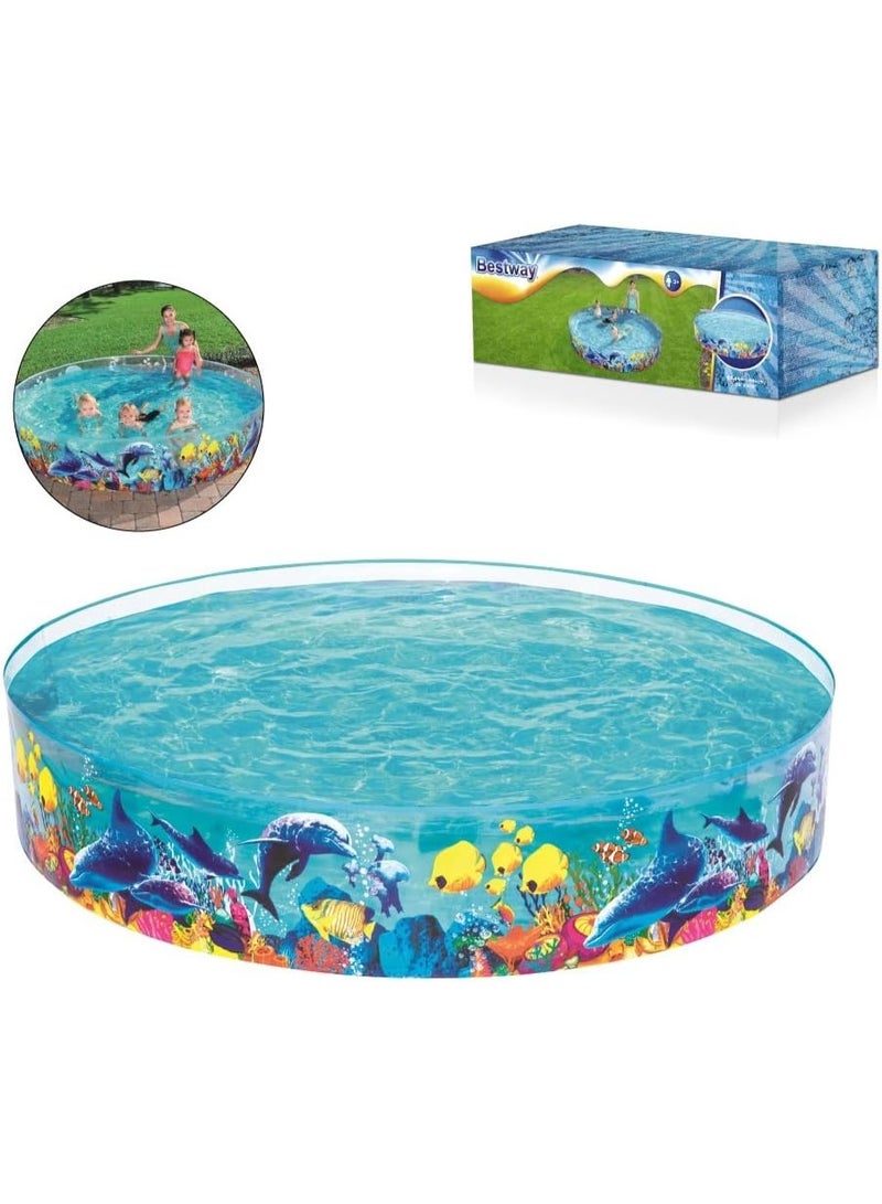 بست واي حوض سباحة موسع للأطفال 244×46 سم - Image 1