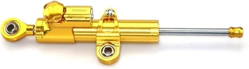 Motorcycle CNC Steering Stabilizer Damper Mounting Bracket Gold For Most Models - Image 2