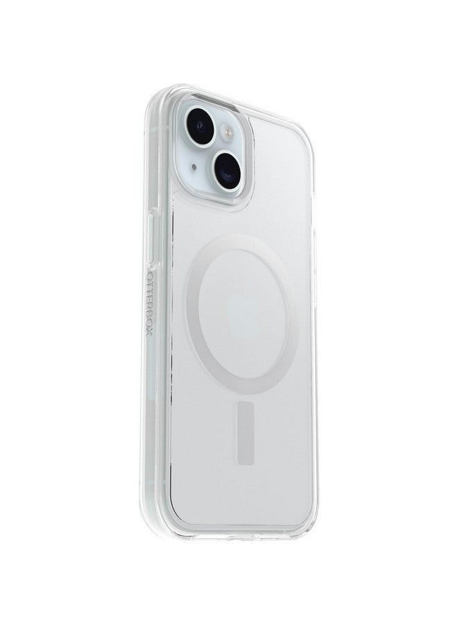 Otterbox OtterBox iPhone 15, iPhone 14, and iPhone 13 Symmetry Series Clear Case (Clear), snaps to MagSafe, ultra-sleek, raised edges protect camera & screen (ships in polybag)  - Image 3