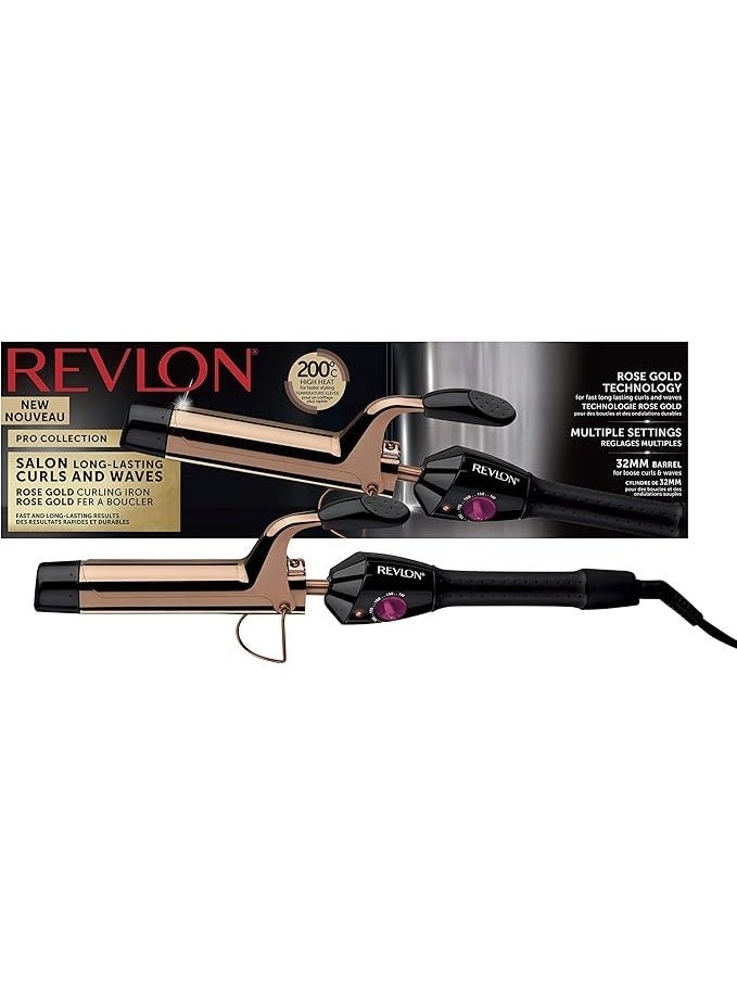 Revlon long lasting curling Iron. 30 second heat up, 20 heat settings, variable heat upto 200C for faster styling - Image 5