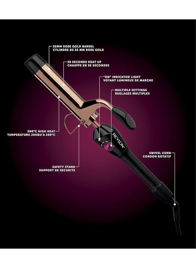 Revlon long lasting curling Iron. 30 second heat up, 20 heat settings, variable heat upto 200C for faster styling - Image 4