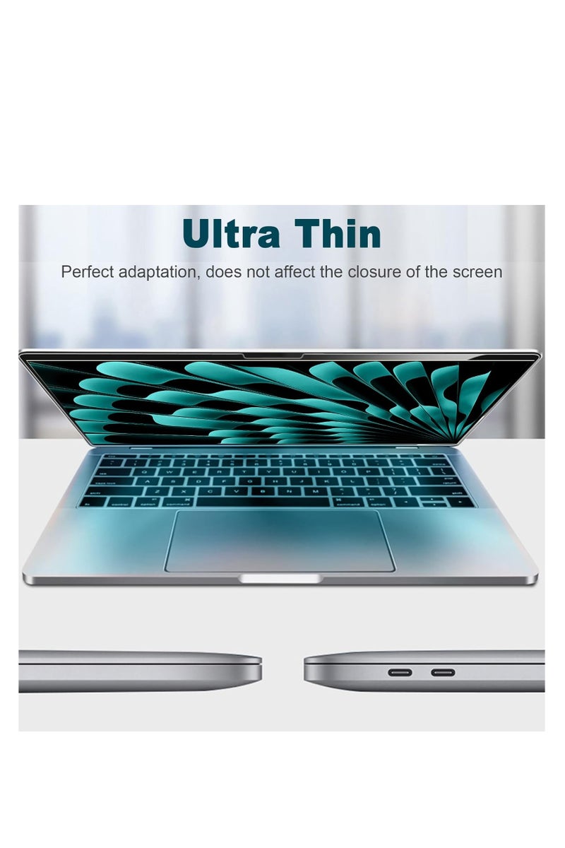 1Pack Anti Glare Matte Screen Protector Compatible with MacBook Air 15.3" with M4/M3/M2 Chip (Models A3241/A3114/A2941), Anti-Reflection & Scratch-Resistant Accessories 3H Hardness Protector for MacBook Air 15 Inch (Matte Clear) - Image 3