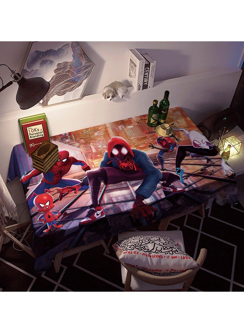 EBMINI New Captain America Marvel Surrounding Waterproof Tablecloth 