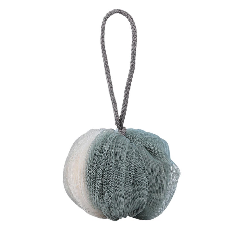 Bath Sponge Shower Loofahs Mesh Pouf Shower Ball Body Scrubber Exfoliator for Men Women - Image 1