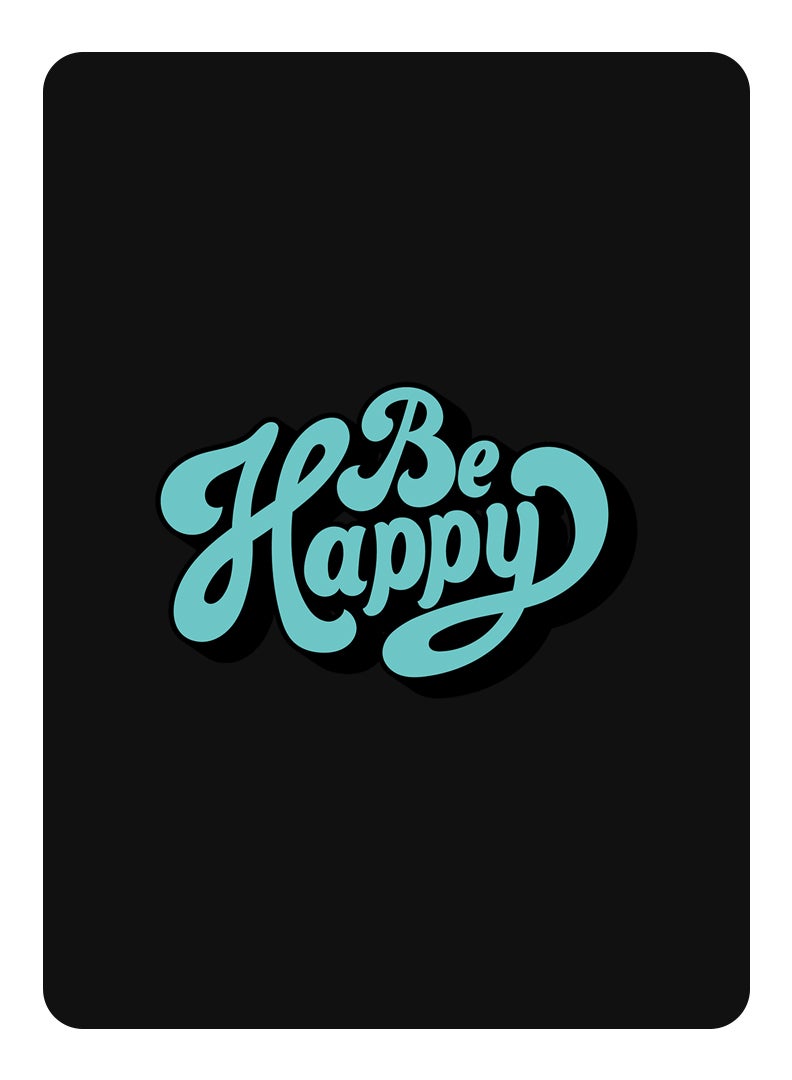 Theodor Protective Flip Case For Samsung Galaxy Tab S9 With Trifold Stand Auto Wake Sleep Shockproof Cover Be Happy-01 - Image 1