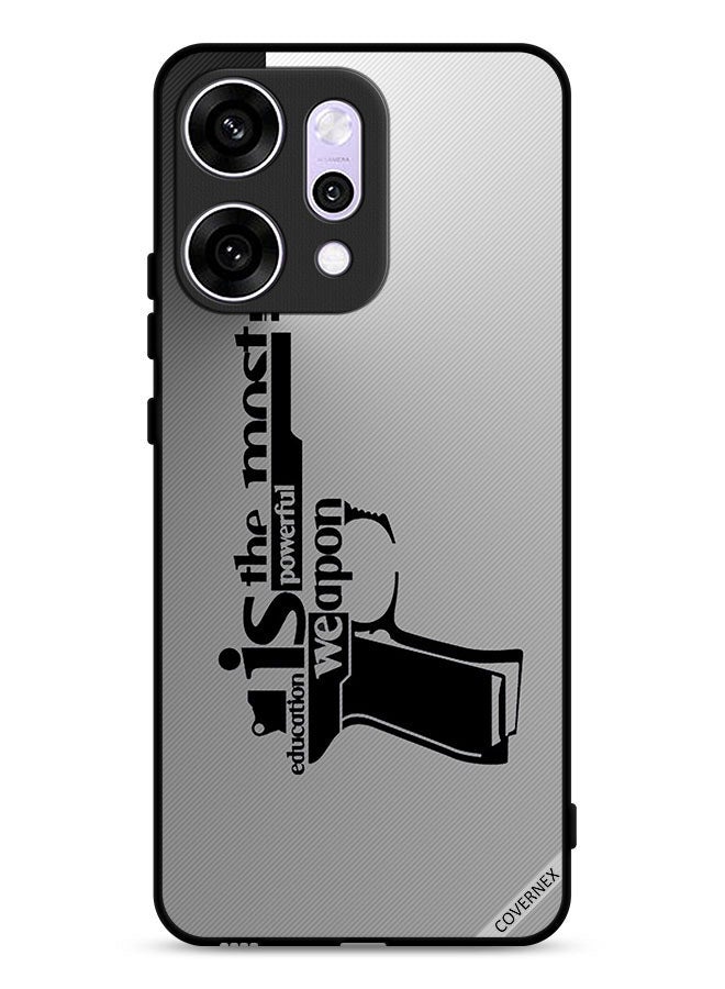 Covernex Oppo Reno14 Pro Protective Case Cover Education Is The Most Powerful Weapon - Image 1