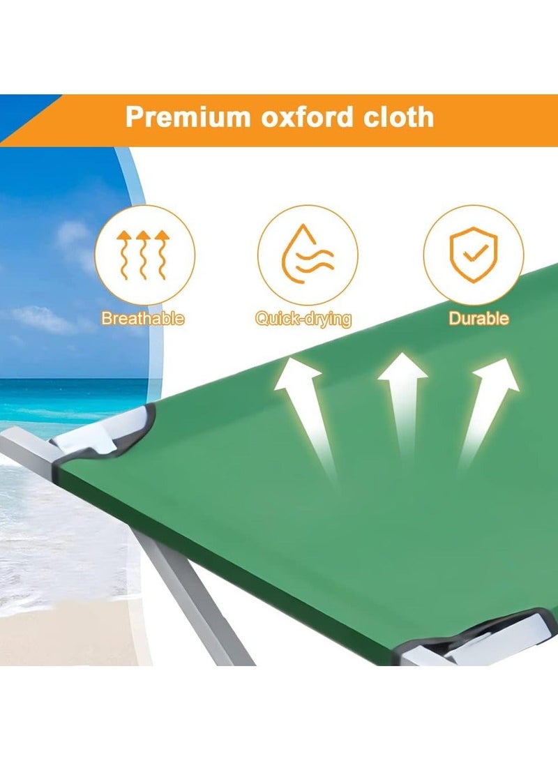 ALSAEED Foldable Camping Cot for Travel and Camping – Sturdy Metal Frame, Easy to Carry - Image 5