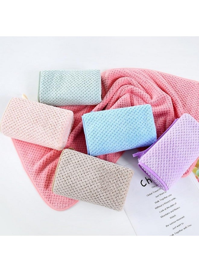 Linear منشفة يد ميكروفايبر لاينار / منشفة يد عالية الامتصاص للحمام / منشفة وجه ميكروفايبر ناعمة / منشفة للرجال والنساء وصالة الألعاب الرياضية (الحجم - 75x35) (رمادي) - Image 5