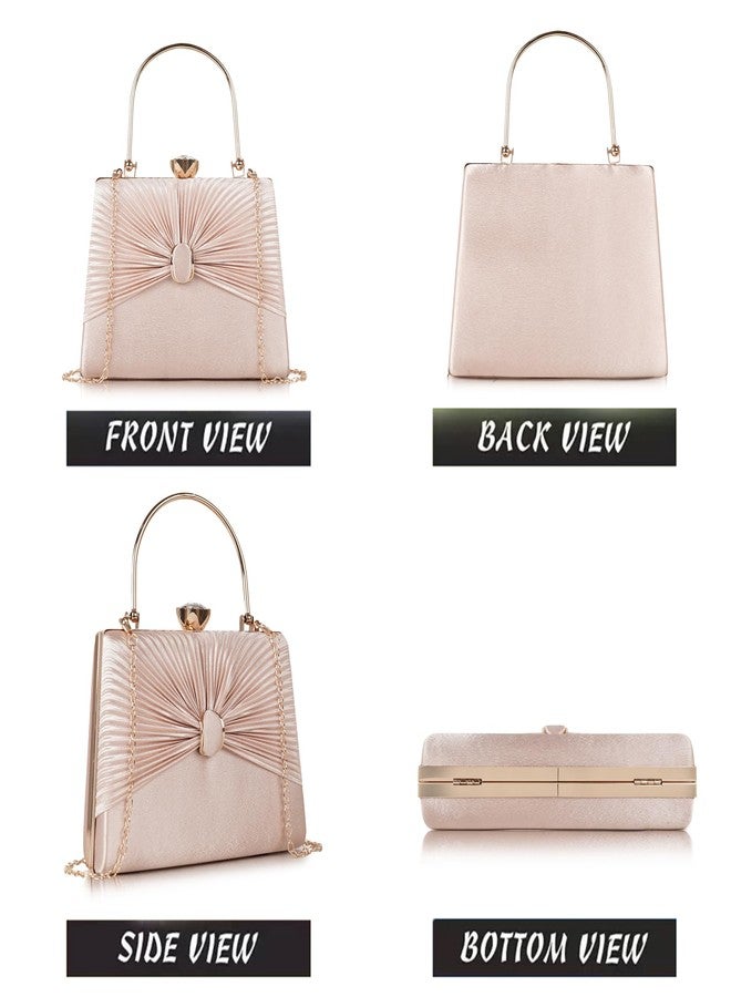 NORVE PU Stylish Trendy Design Gold Chain Strap Crossbody Ladies Women Shoulder Clutch - Image 4