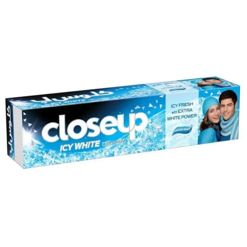 CloseUp Icy White with Perlite Tooth Paste, Icy Fresh With Extra White Power- 75ml