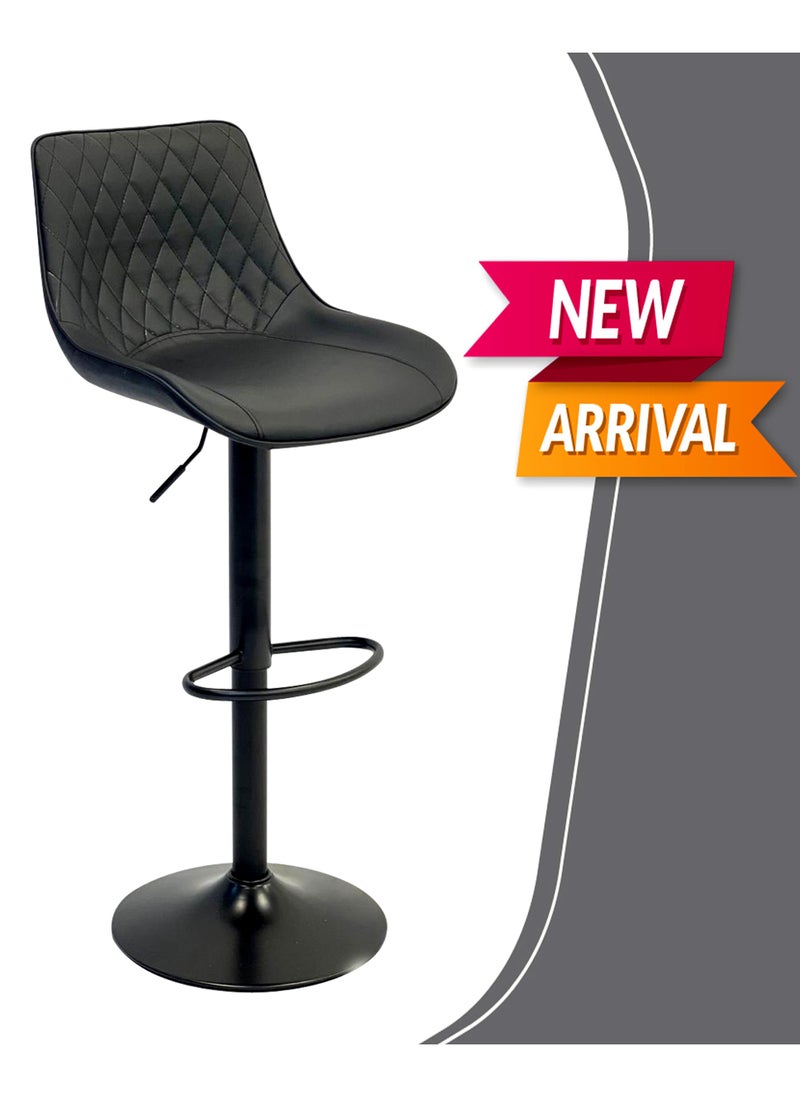 SET OF 2 Bar Stools Modern Counter Height Barstools Adjustable