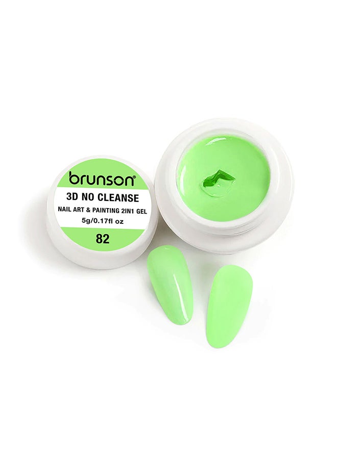 طلاء جل 5 جرام فن الأظافر الفرنسي أومبري نقع UV LED طلاء جل للمناكير والباديكير طويل الأمد 3D بدون تنظيف فن الأظافر 2 في 1 جل كريمي لطلاء 3D للنحت مستوى ذاتي جيد صبغة غنية