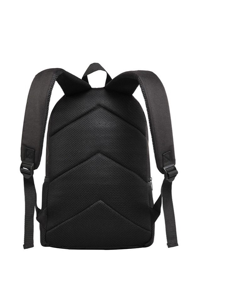 Y&D 3 Piece Stitch 3D Print Insulated Lunch Backpack Set School Bag For Kids Multicolour - Image 2
