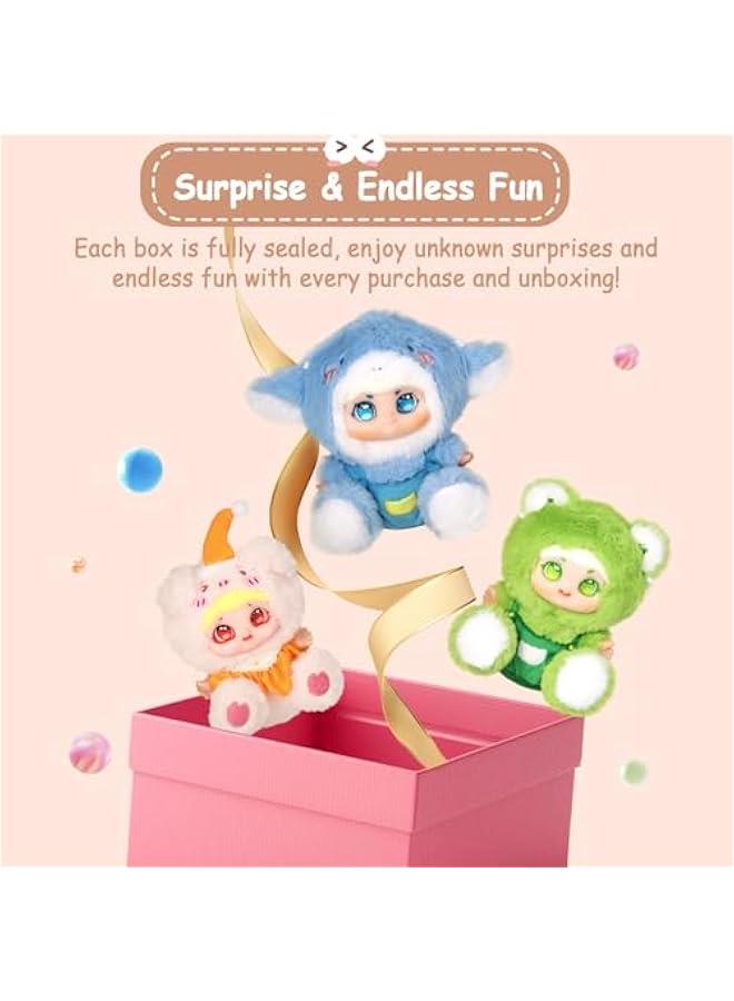 Zoo Tour Series - Vinyl Plush Blind Box, Cute Blind Box Figures, 1PC (1 of 7 Possible Styles) Mystery Box for Girls Boys, Figures Toys for Backpack Pendant Collectible Decoration Birthday Gifts  - Image 5