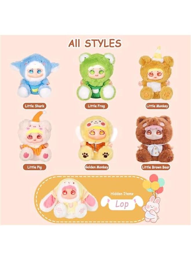 Zoo Tour Series - Vinyl Plush Blind Box, Cute Blind Box Figures, 1PC (1 of 7 Possible Styles) Mystery Box for Girls Boys, Figures Toys for Backpack Pendant Collectible Decoration Birthday Gifts  - Image 3