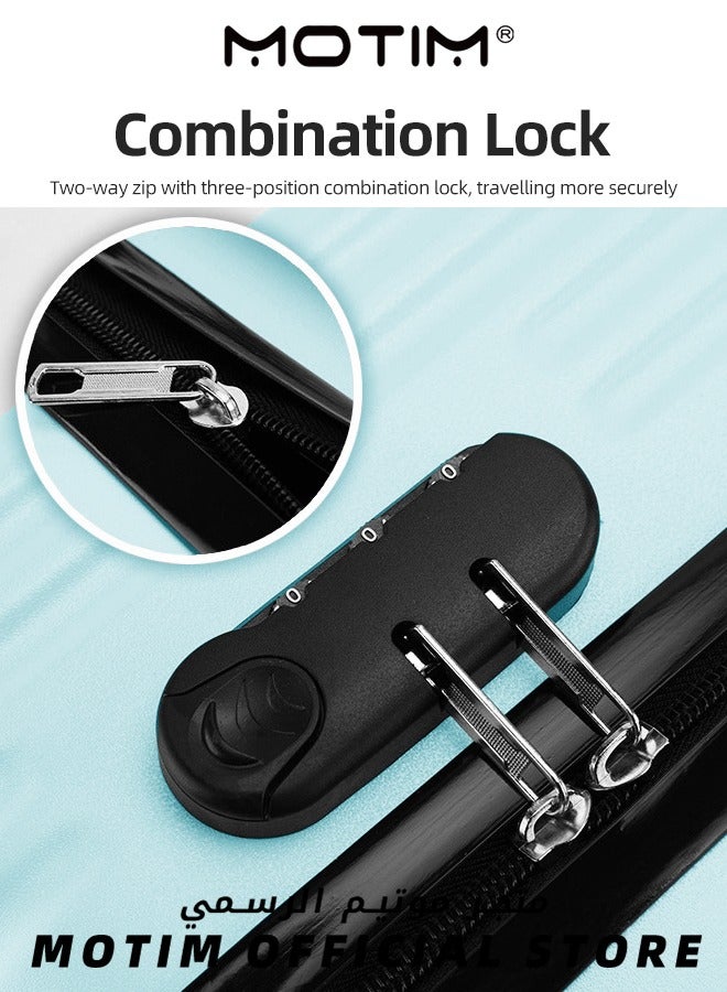 Motim Travel Luggage Carry-On Luggage Kid's Luggage 20 inch Small Luggage with Spinning Wheels Cartoon Suitcase - Image 4