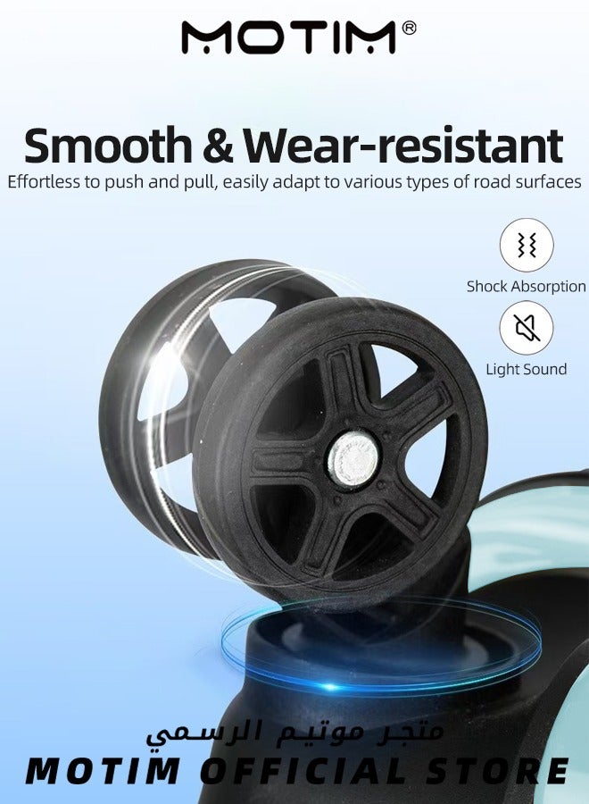 Motim Travel Luggage Carry-On Luggage Kid's Luggage 20 inch Small Luggage with Spinning Wheels Cartoon Suitcase - Image 5