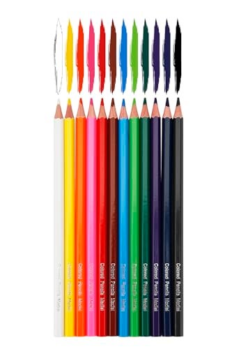 Madisi Colored Pencils Bulk - Pre-Sharpened - 12 Assorted Colors - 336 Bulk pack - Image 3