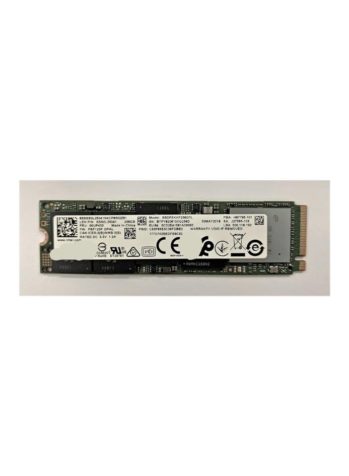 قرص SSD داخلي 256 جيجابايت M.2 2280 PCIe 3.0 NVMe – تخزين سريع للابتوب وأجهزة الكمبيوتر