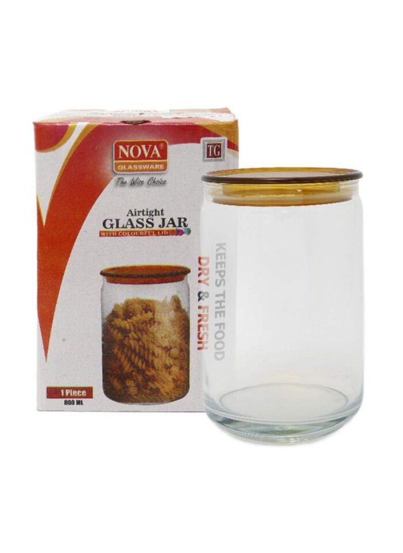 NOVA Large Air Tight Jar (1Pc/Brown Box) 