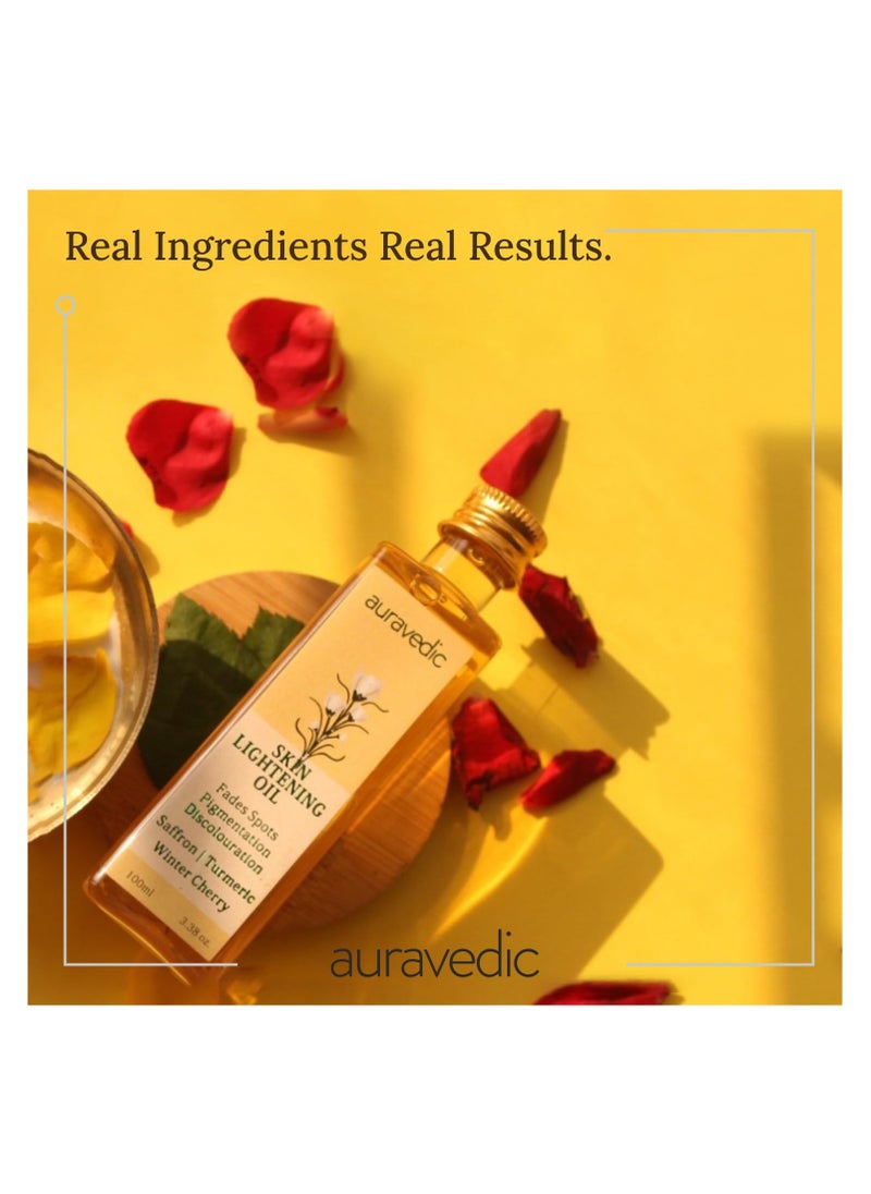 Auravedic Auravedic Skin Lightening Oil, 100ml  - Image 2