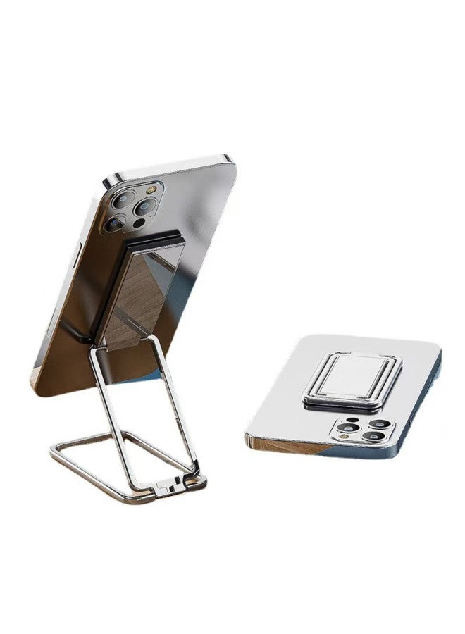 Zitai Magnetic Foldable Phone Stand Tablet Stand Desktop Stand Car Mount Ring Buckle Stand 360 Degree Rotation Ultra-Thin Back Sticker Compatible With Apple, Huawei, Xiaomi, Honor - Image 5