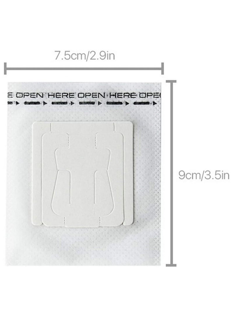NIBEMINENT Portable Coffee Filter Paper Bag, 50 Pcs Hanging Ear Drip Bag Single Serve Disposable for Travel, Camping, Home, Office - Image 3