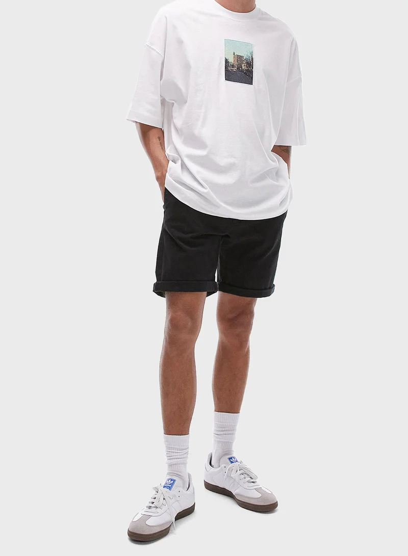 TOPMAN Skinny Fit Shorts