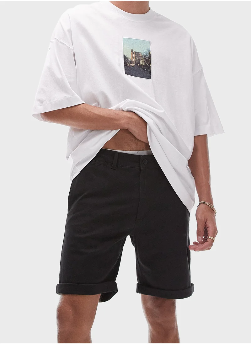 TOPMAN Skinny Fit Shorts