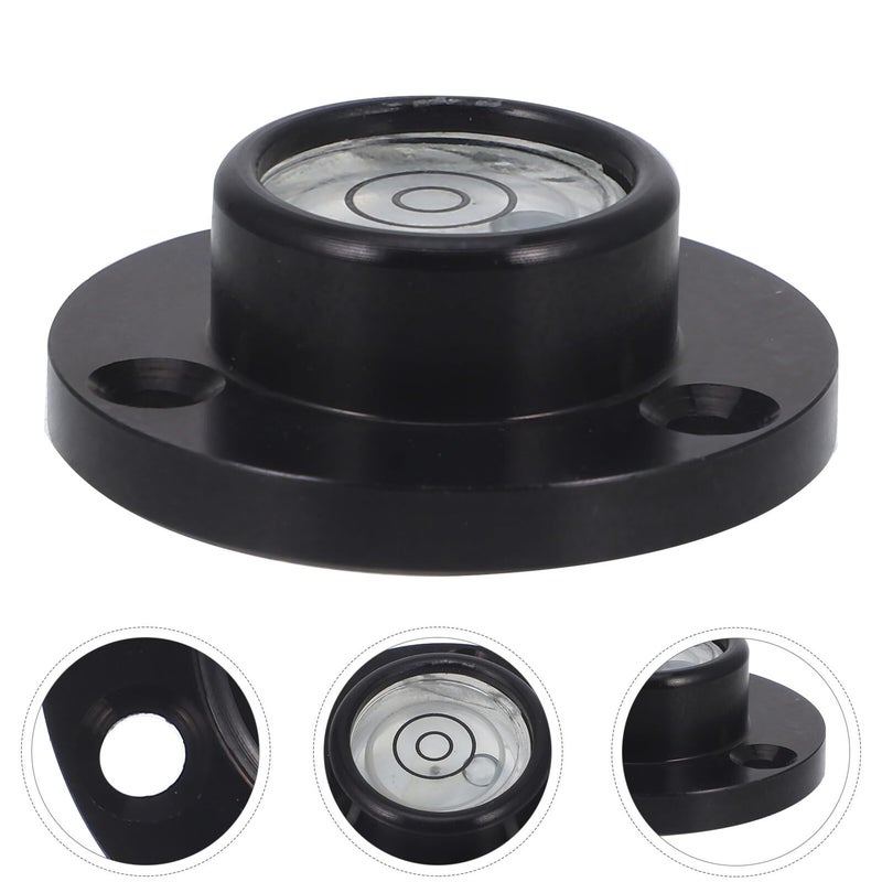 Round Spirit Level Compact Precision Bubble Level for Golfing RV Picture Hanging DIY Home Office Use - Image 4