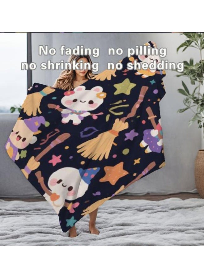 عام بطانية رقيقة من الفانيلا الكرتونية للأطفال والرضع (دافئة ومريحة، ومناسبة للنوم والألعاب) 70 سم * 100 سم - Image 4